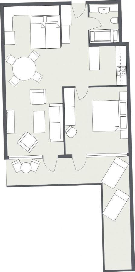 Appartement 9-911 Meerblick Timmendorfer Strand Szoba fotó